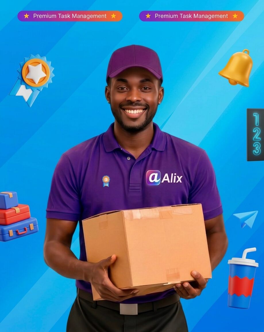 Worker carrying box